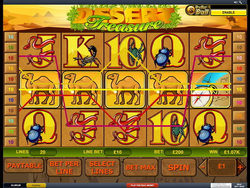 Desert Treasure capture d'écran de jeu 3 petit