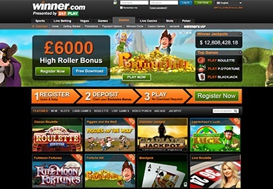 Winner Casino capture d'écran de jeu 1 petit