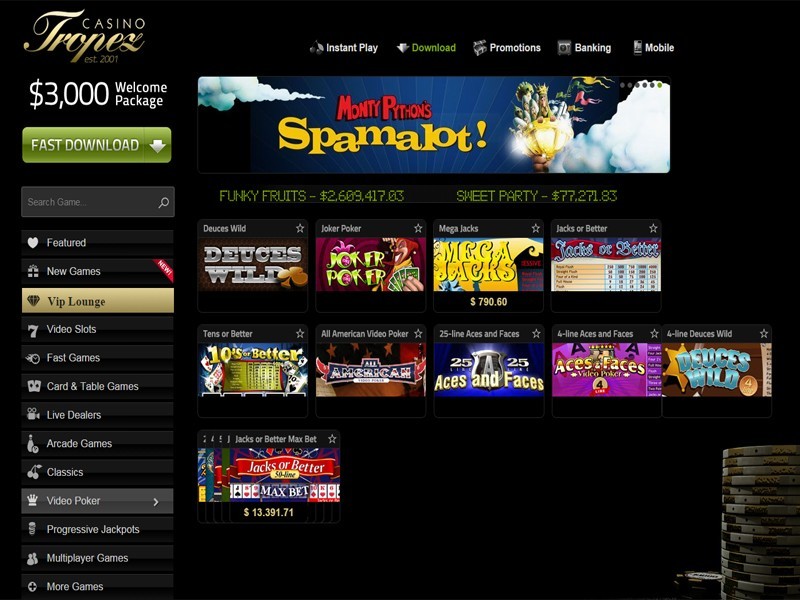 Casino Tropez capture d'écran de jeu 5 petit