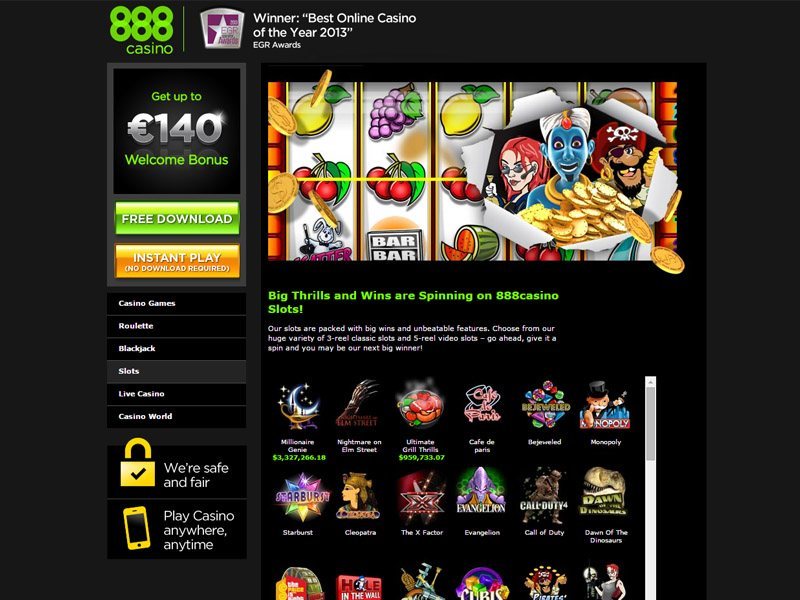 888 Casino capture d'écran de jeu 5 petit