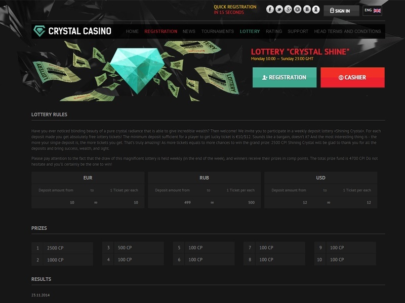 Crystal Casino capture d'écran de jeu 3 petit