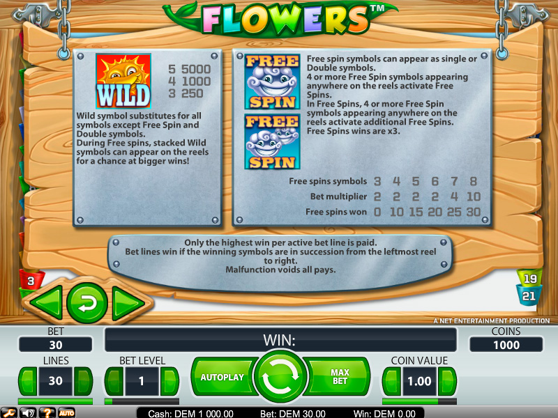 Flowers capture d'écran de jeu 3 petit