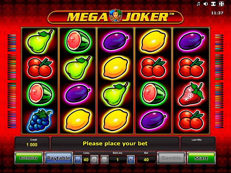 Mega Joker capture d'écran de jeu 1 petit