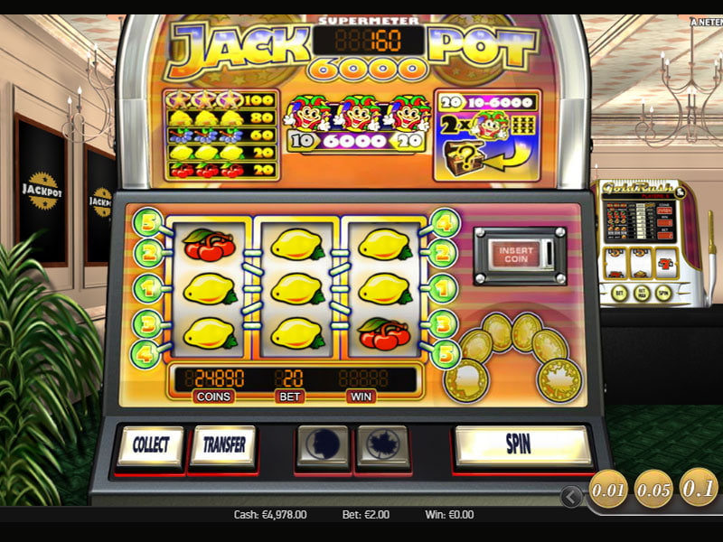 Jackpot 6000 capture d'écran de jeu 2 petit