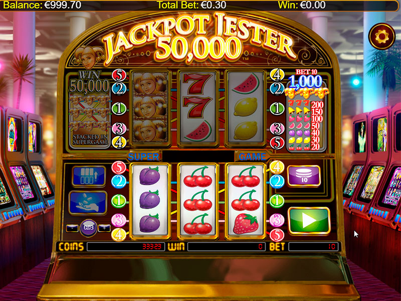 Jackpot Jester 50000 capture d'écran de jeu 1 petit