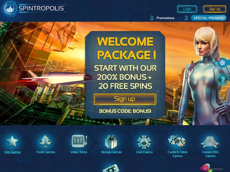 Spintropolis de casino en ligne capture d'écran de jeu 1 petit