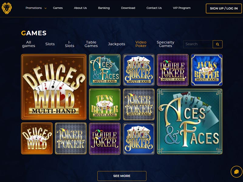 Golden Lion de casino en ligne capture d'écran de jeu 3 petit
