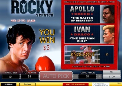 Rocky capture d'écran de jeu 1 petit