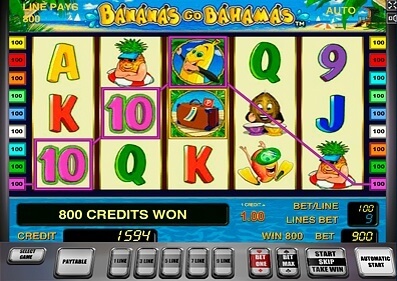 Bananes Go Bahamas capture d'écran de jeu 1 petit