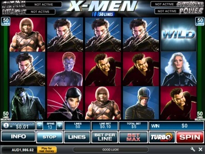 Lignes X-Men 50 capture d'écran de jeu 1 petit