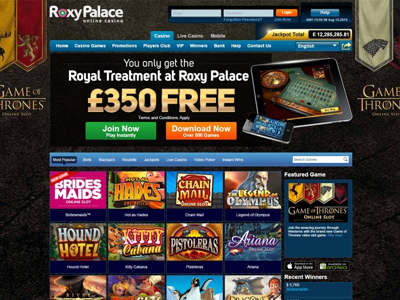 Casino Roxy Palace capture d'écran de jeu 1 petit