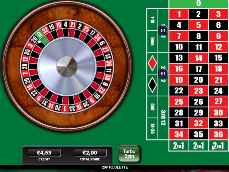 Roulette 20p capture d'écran de jeu 1 petit