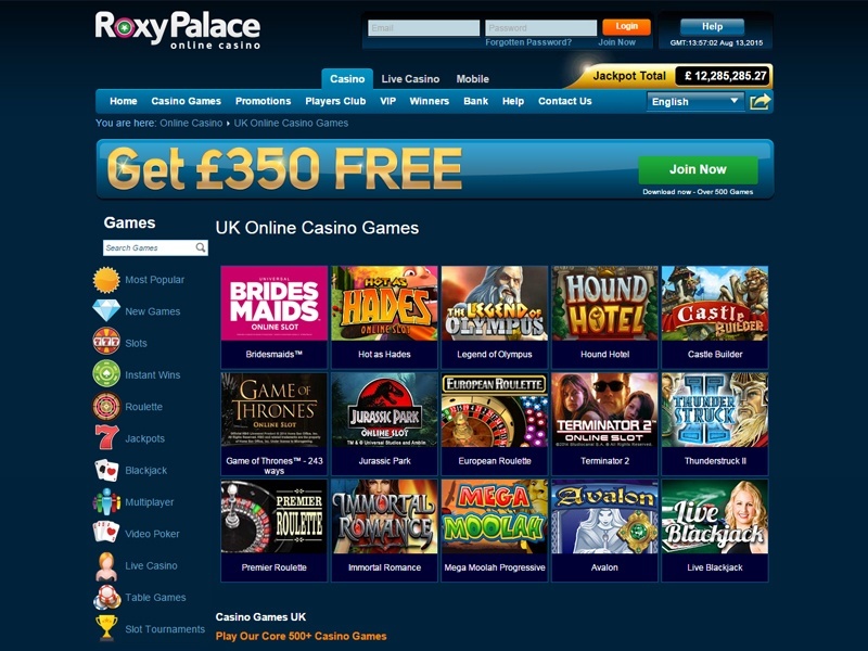 Casino Roxy Palace capture d'écran de jeu 2 petit