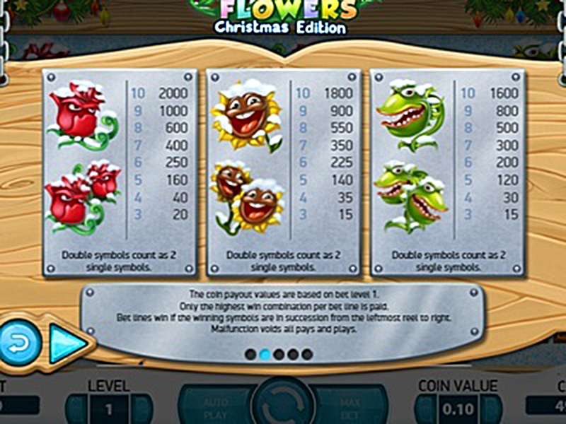 Flowers Christmas capture d'écran de jeu 2 petit