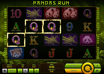 Pandas Run capture d'écran de jeu 3 petit