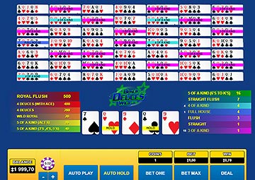 Bonus Deuces Wild 50 Hand capture d'écran de jeu 2 petit