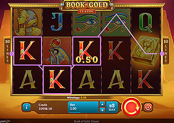 Book of Gold Classic capture d'écran de jeu 1 petit