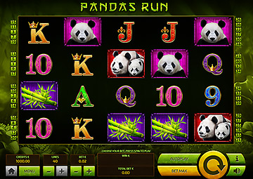 Pandas Run capture d'écran de jeu 1 petit