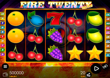 Fire vingt luxe capture d'écran de jeu 1 petit