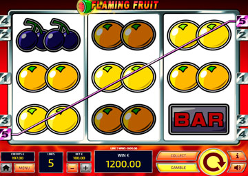Fruits enflammés capture d'écran de jeu 1 petit