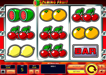 Fruits enflammés capture d'écran de jeu 3 petit