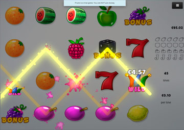 Fruits capture d'écran de jeu 3 petit