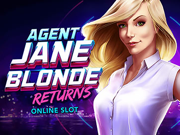 L’agent Jane Blonde renvoie la machine à sous en ligne