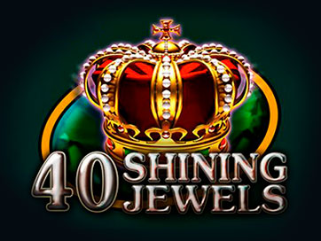 40 Machine à sous en argent réel de bijoux brillant