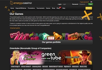 Energy Casino capture d'écran de jeu 4 petit