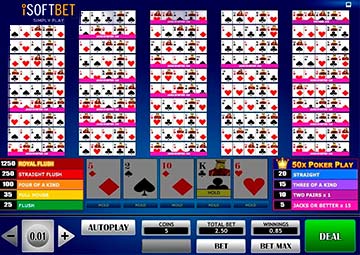 Jeu de poker 50x capture d'écran de jeu 2 petit