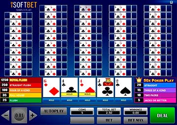 Jeu de poker 50x capture d'écran de jeu 3 petit