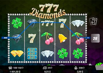 777 diamants capture d'écran de jeu 1 petit