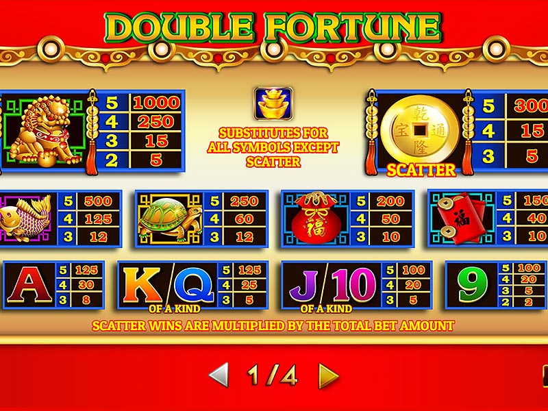 Double Fortune capture d'écran de jeu 1 petit