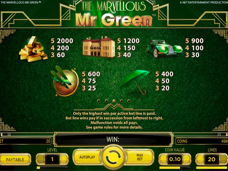 The Marvellous Mr Green capture d'écran de jeu 3 petit