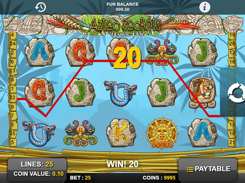 Aztec Secrets capture d'écran de jeu 1 petit