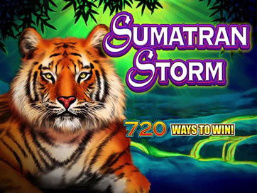 Tempête de sumatran