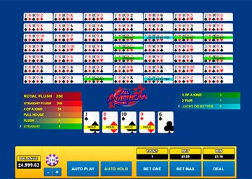 All American Poker 50 Hand capture d'écran de jeu 2 petit