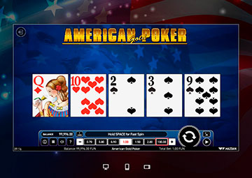 American Gold Poker capture d'écran de jeu 1 petit