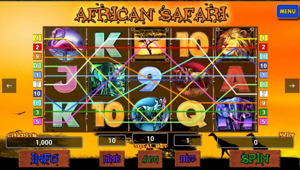 Africain Safari capture d'écran de jeu 2 petit