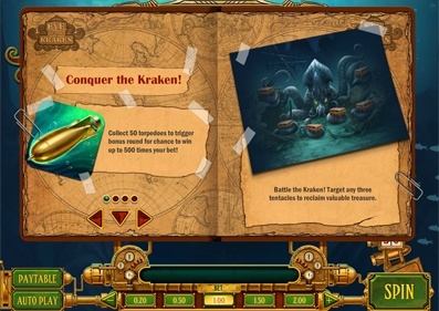 Eye of the Kraken capture d'écran de jeu 4 petit