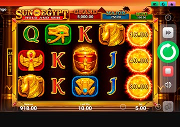 Sun of Egypt Hold and Win capture d'écran de jeu 3 petit