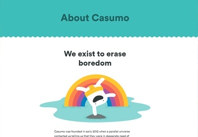 Casino Casumo capture d'écran de jeu 3 petit