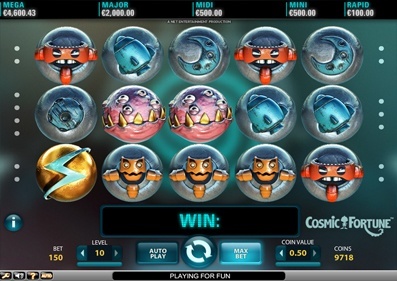 Fortune cosmique capture d'écran de jeu 1 petit