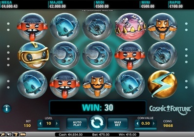 Fortune cosmique capture d'écran de jeu 3 petit