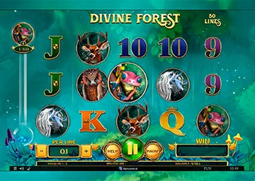 Forêt divine capture d'écran de jeu 1 petit