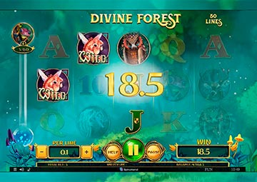 Forêt divine capture d'écran de jeu 2 petit