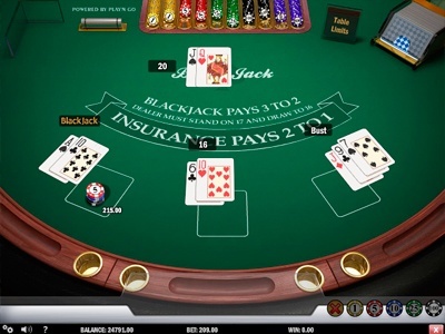 Blackjack Multi-main capture d'écran de jeu 3 petit