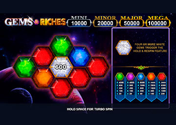 Gems Riches capture d'écran de jeu 1 petit