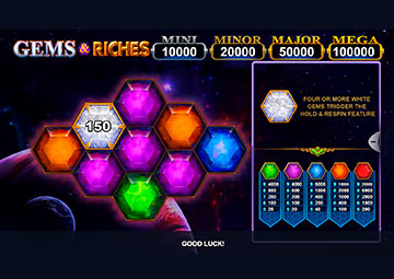 Gems Riches capture d'écran de jeu 2 petit