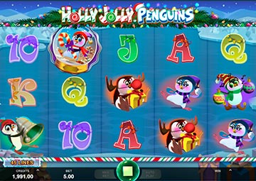 Holly Jolly Penguins capture d'écran de jeu 2 petit